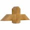 Ekena Millwork Eugene Rough Sawn Timber Gable Bracket, Western Red Cedar, 36"W x 13"H x 6"D x 6"F, 9/12 Pitch GBW036X13X0606EUG00RWR - alternate 5